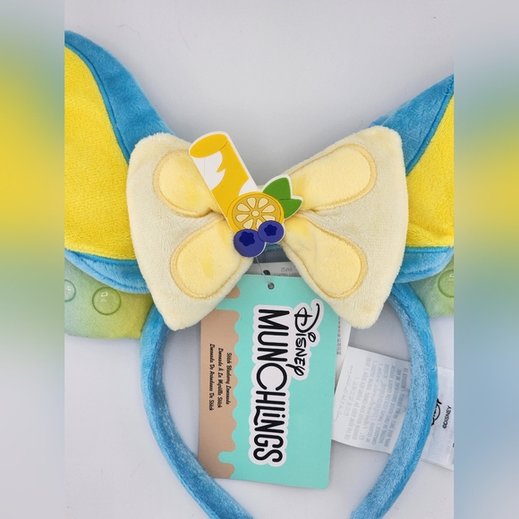 Disney Parks Munchlings STITCH BLUEBERRY LEMONADE Ears/Earband  NWT - Picture 4 of 11